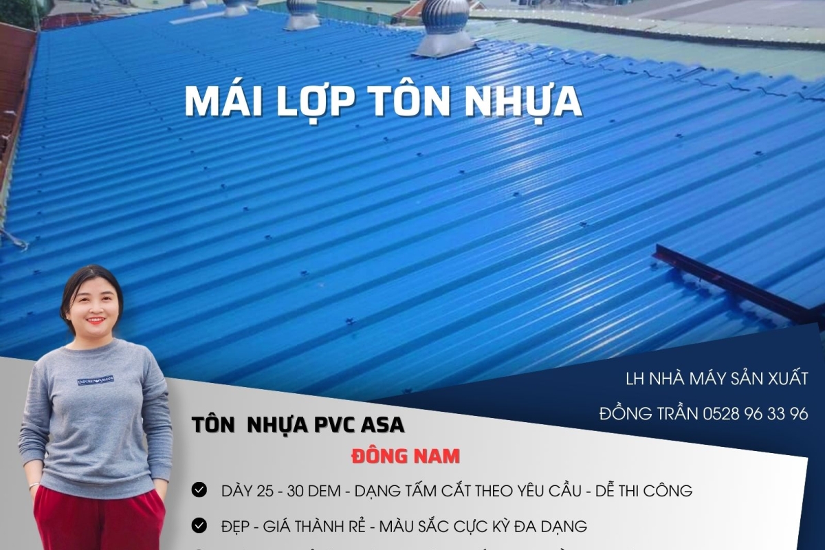 Mái Lợp Tôn Nhựa