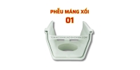 PHỄU MÁNG XỐI NHỰA PVC
