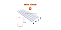 Máng Xối Nhựa PVC Size Lớn
