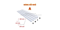 Máng Xối Nhựa PVC Size Nhỏ