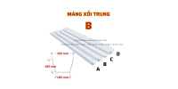 Máng Xối Nhựa PVC Size Trung