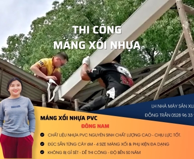 Công Trình Máng Xối Nhựa