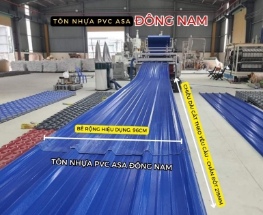 Tôn Nhựa PVC