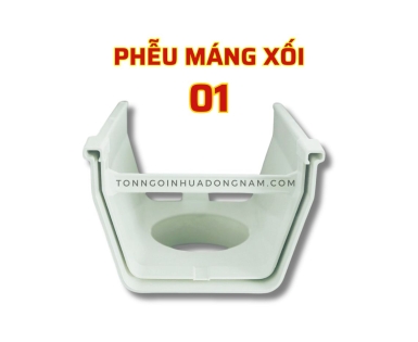 PHỄU MÁNG XỐI NHỰA PVC