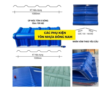 Phụ Kiện Tôn Nhựa PVC 