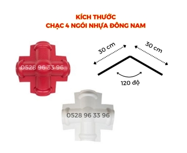 ÚP CHẠC 4 NGÓI NHỰA