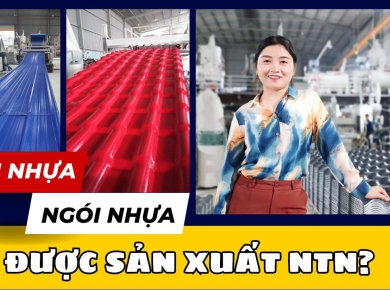 Tôn nhựa - Ngói nhựa: Giải pháp mái nhà hoàn hảo