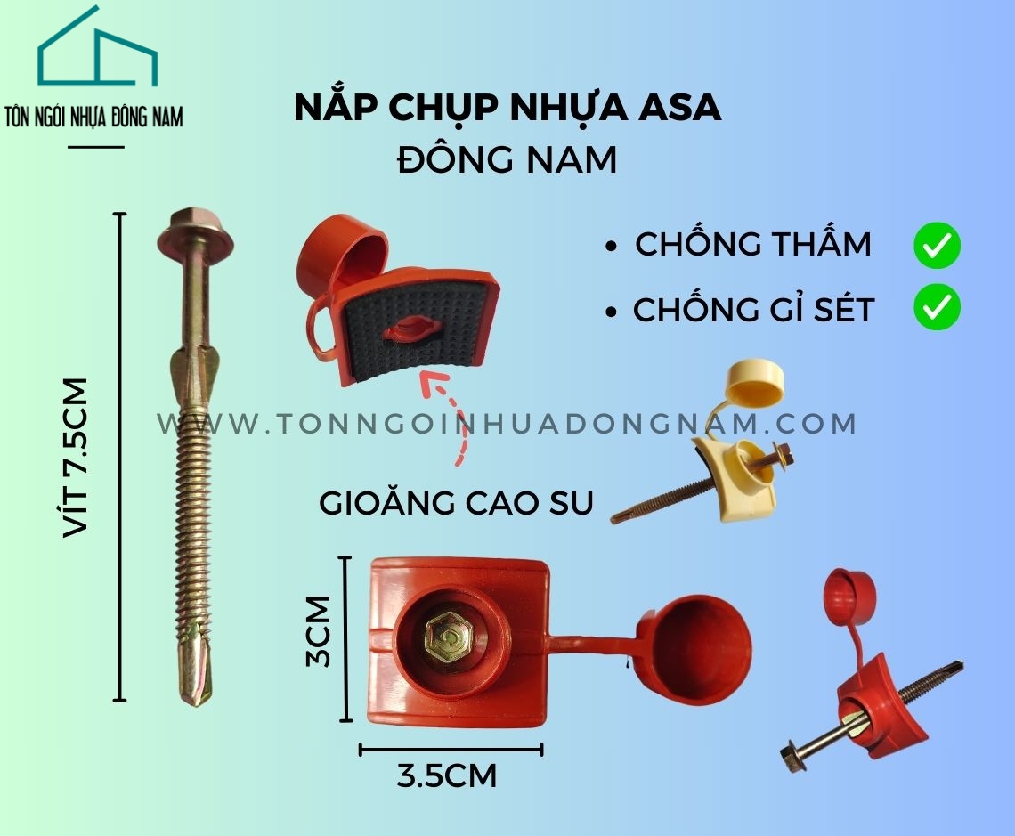 Nắp chụp nhựa ASA 