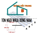 Máng Xối Nhựa PVC Size Trung